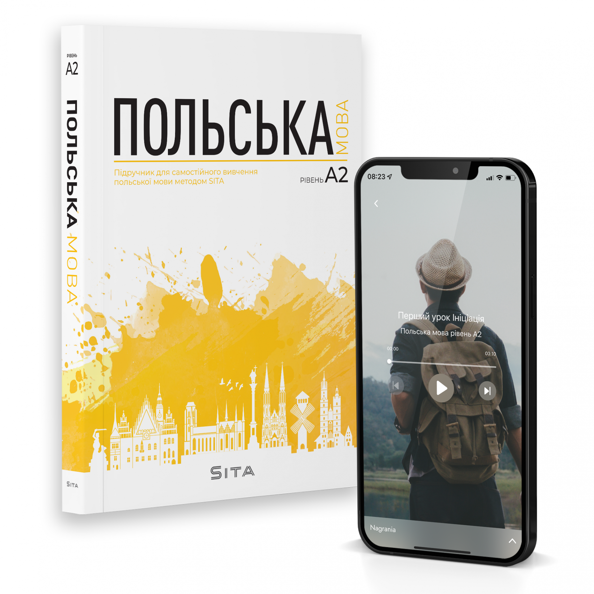 podręcznik polski dla Ukraińców + kurs audio w SITA App 