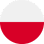 Flaga Polski w kółeczku